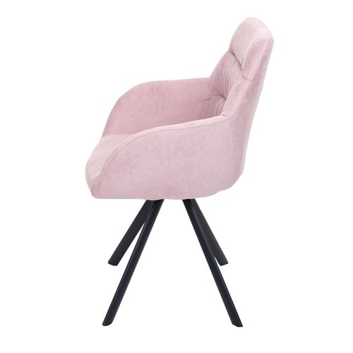 Lot De 6 Chaises De Salle à Manger Hwc-j69 Velours Rose