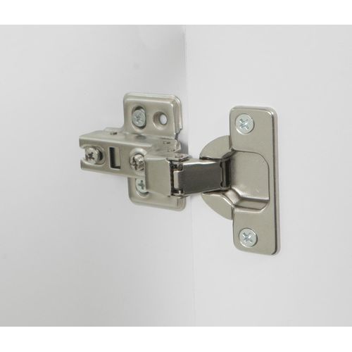 Colonne Suspendue Hwc-l86 2 Portes 3 Compartiments 160x33cm Blanc