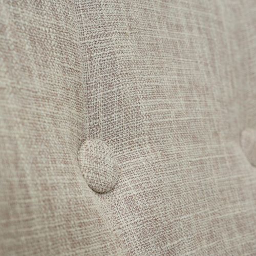 Fauteuil De Bureau Hwc-l92 Pivotante Métal Textile Crème