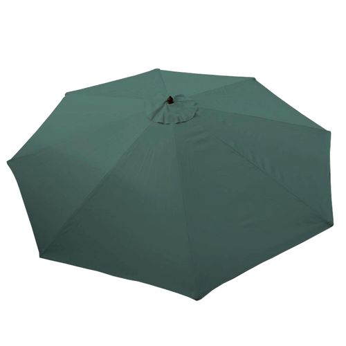 Toile De Rechange Pour Parasol Florida Ø 3,5m Polyester 8 Baleines Vert