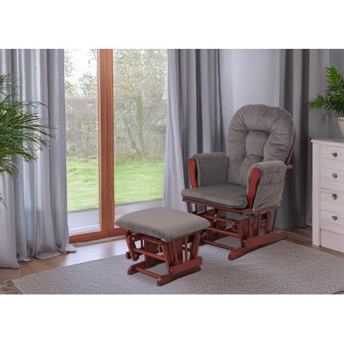 Fauteuil Relax Hwc-c76 Gris Foncé, Structure Foncée