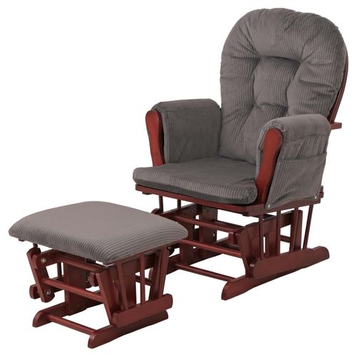 Fauteuil Relax Hwc-c76 Gris Foncé, Structure Foncée