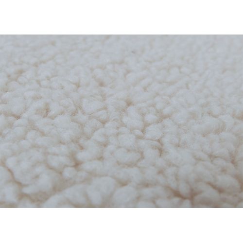 Fauteuil Relax Hwc-c76 Crème, Structure Foncée