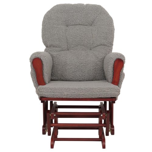 Fauteuil Relax Hwc-c76 Gris, Structure Foncée