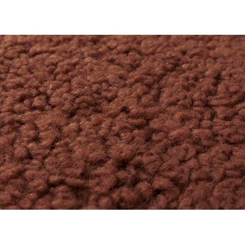 Fauteuil Relax Hwc-c76 Brun Rouille, Structure Blanche