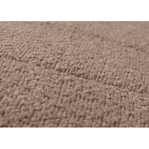 Fauteuil à Bascule Hwc-k10 Taupe, Piètement Aspect Noyer