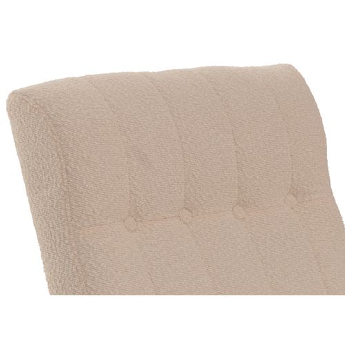 Fauteuil à Bascule Hwc-k10 Beige Piètement Naturel