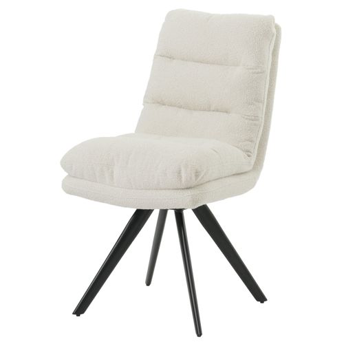 Lot De 6 Chaises De Salle à Manger Hwc-g66 Blanc Crème