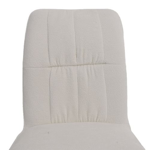 Lot De 2 Chaises De Salle à Manger Hwc-n99 Chenille Crème