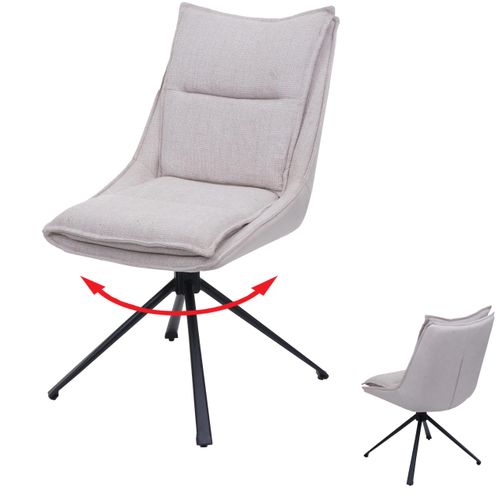 Chaise De Salle à Manger Hwc-n71 Crème-beige