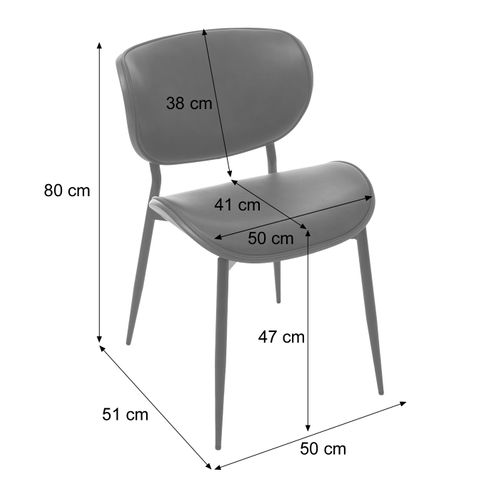 Lot De 2 Chaises De Salle à Manger Hwc-o45 280g/m² Naturel, Brun Vintage