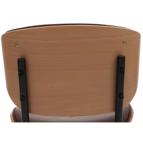 Lot De 2 Chaises De Salle à Manger Hwc-o45 280g/m² Naturel, Brun Vintage