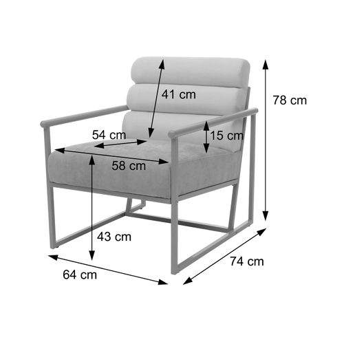 Fauteuil Lounge Hwc-o38 (420 G/m²) Beige, Rembourrage Bleu-vert