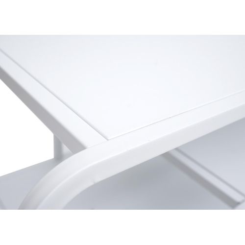 Table Basse Hwc-o33 Mélamine 40x120x60cm Orme Naturel