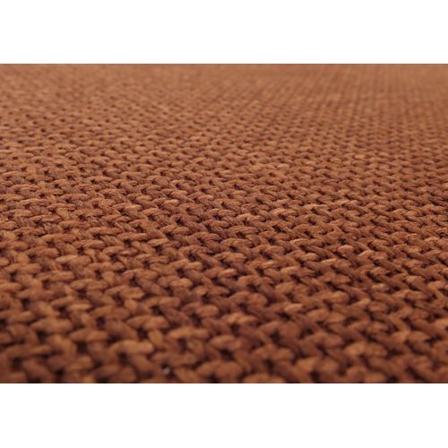 Lot De 4 Chaises De Salle à Manger Hwc-f77 Naturel, Rembourrage Terre-cuite