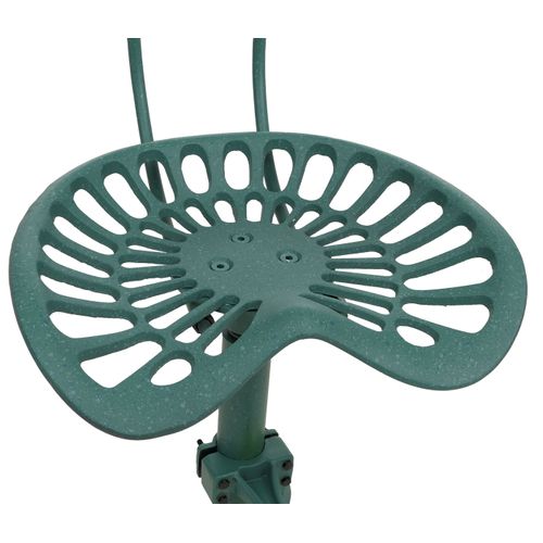 Tabouret De Bar Hwc-n26 Industrial Métal Vert