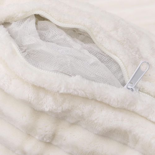 Fauteuil Hwc-p18 Tissu/textile Cord (370 G/m²) Blanc