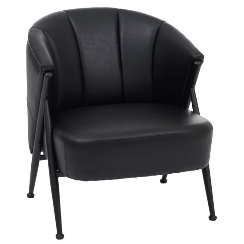 Fauteuil Hwc-p30 Similicuir Noir