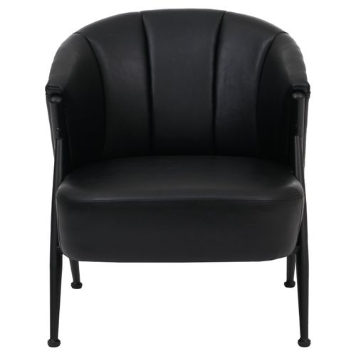Fauteuil Hwc-p30 Similicuir Noir