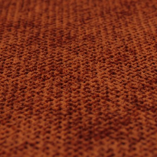 Lot De 6 Chaises De Salle à Manger Hwc-o48 Chenille (320g/m²)   Brun Rouge