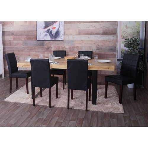 Lot De 2 Chaises De Salle à Manger Hwc-o65c Noir