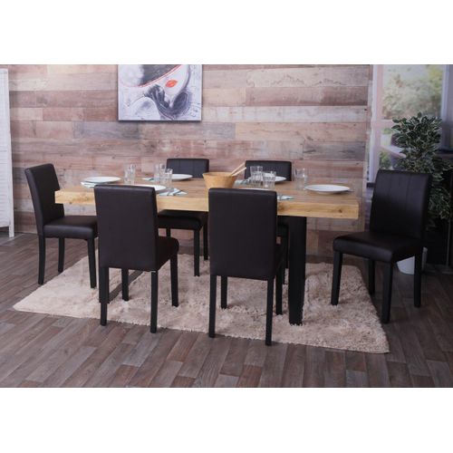 Lot De 2 Chaises De Salle à Manger Hwc-o65d Marron