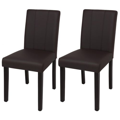 Lot De 2 Chaises De Salle à Manger Hwc-o65d Marron