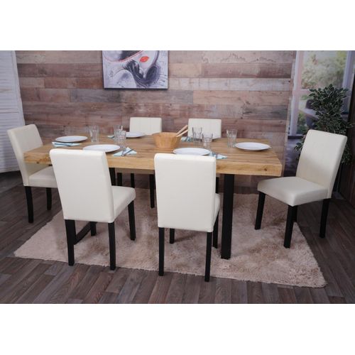 Lot De 2 Chaises De Salle à Manger Hwc-o65d Blanc