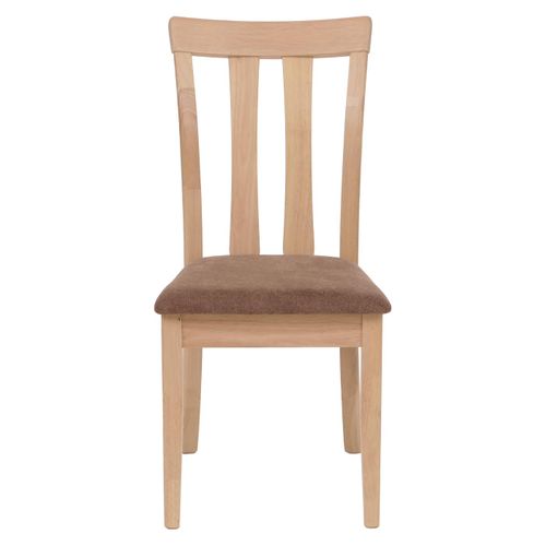 Lot De 6 Chaises De Salle à Manger Hwc-g46 Piètement Couleur Naturelle, Marron