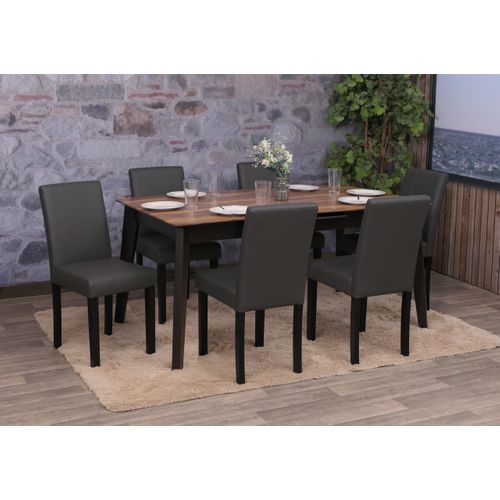 Fauteuil Hwc-p33 Chenille (330 G/m²)   Marron Foncé