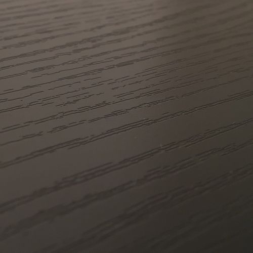 Table Basse Hwc-o39 Mélamine Mdf 39x120x60cm Imitation Bois Noir