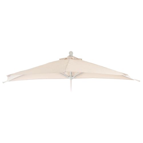 Toile De Rechange Pour Parasol Semi-circulaire Parla 270cm Crème