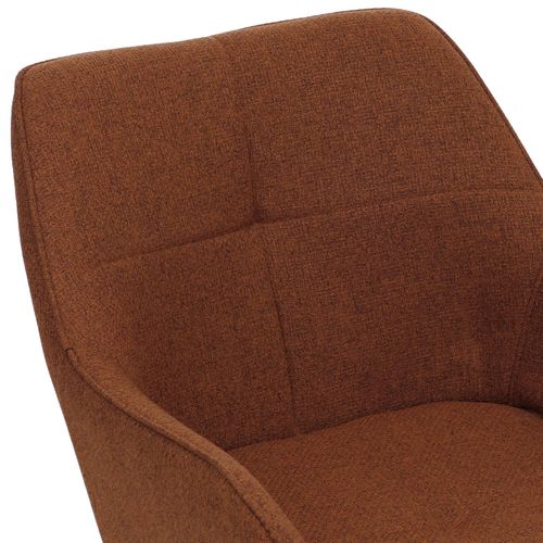 Lot De 2 Chaises De Salle à Manger Hwc-o47 270 G/m² Terre-cuite