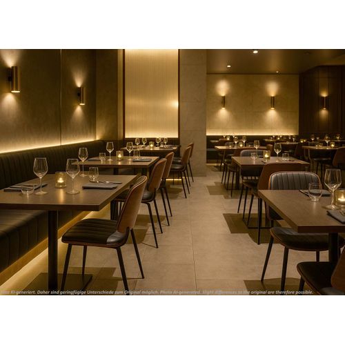 Lot De 6 Chaises De Salle à Manger Hwc-o44 Mvg Aspect Noyer, Noir