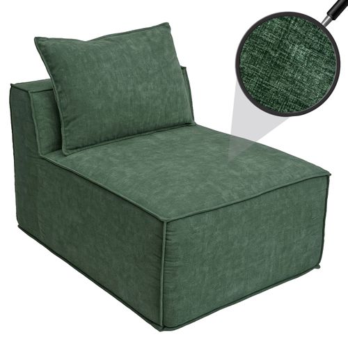 Fauteuil/accessoires Pour Canapé Hwc-o54 63 X 75 X 97 Cm Vert