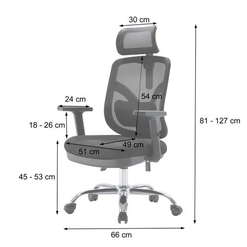 Sihoo Chaise De Bureau Chaise De Bureau Ergonomique Noir