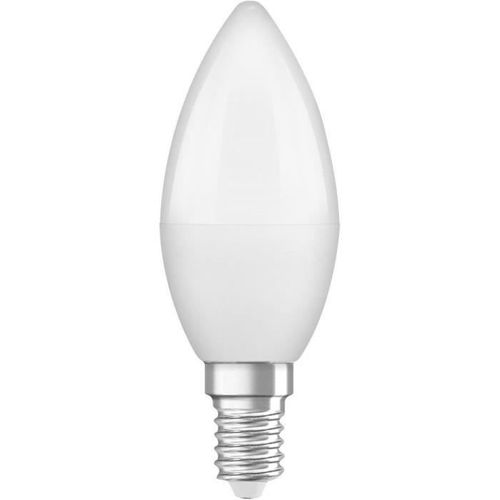 Ampoule LED Flamme Dépolie Avec Radiateur - 5,4w Équivalent 40w E14 - Blanc Froid