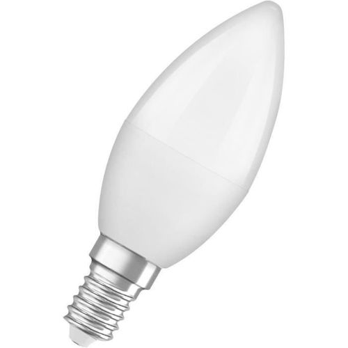 Ampoule LED Flamme Dépolie Avec Radiateur - 5,4w Équivalent 40w E14 - Blanc Froid