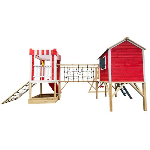 Parc De Jeux Avec Balançoire Et Toboggan Wunderland - 555 X 340 Cm