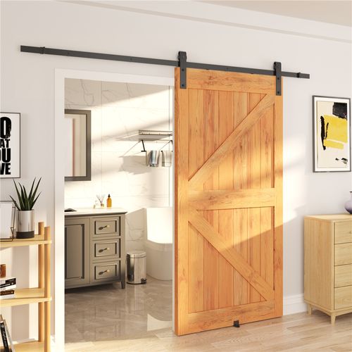 Quincaillerie Kit De Rail Pour Porte Coulissante Système De Rail Apparent à Simple Ventail