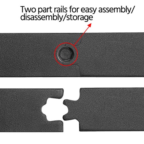 Quincaillerie Kit De Rail Pour Porte Coulissante Système De Rail Apparent à Simple Ventail