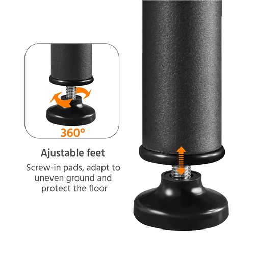 Porte-manteau En Bois Mdf Et Métal Avec Étagère à Chaussures à 2 Niveau, Gris