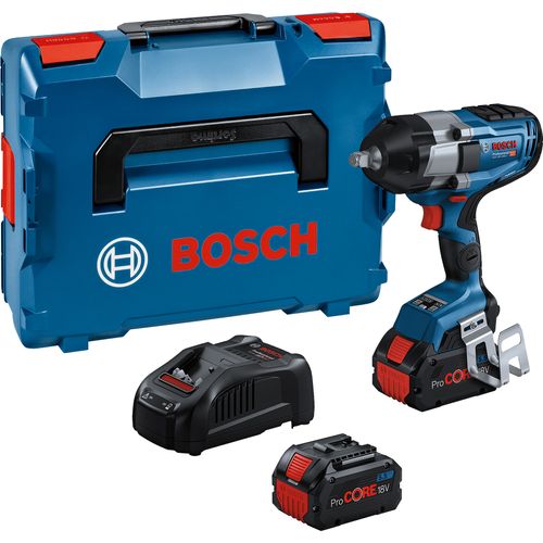 Boulonneuses 18v Gds18v-1000 Professional+ 2 Batteries Procore 5,5 Ah+ Chargeur + L-boxx - Bosch - 0