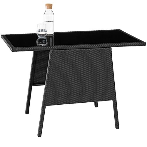 Salon De Jardin Noir  52.5 X 56 X 88 Cm