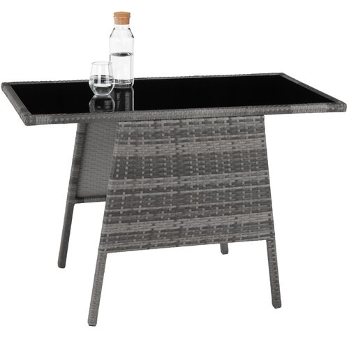 Salon De Jardin Gris 52.5 X 56 X 88 Cm