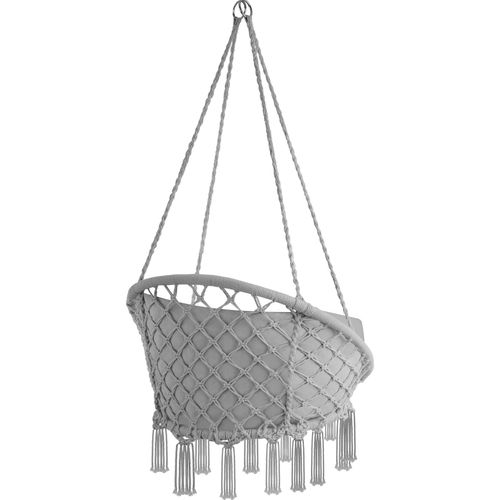 Fauteuil Suspendu Rembourrage Assise Et Dossier Extra Confort Gris