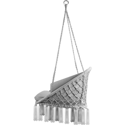 Fauteuil Suspendu Rembourrage Assise Et Dossier Extra Confort Gris