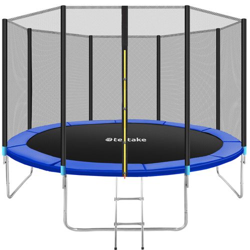 Trampoline Modèle B Certifié Gs Pour Un Maximum De Sécurité Noir/bleu