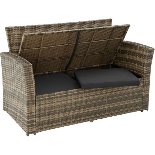 Salon De Jardin Marron Naturel  129 X 68.5 X 75 Cm