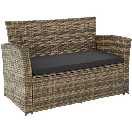 Salon De Jardin Marron Naturel  129 X 68.5 X 75 Cm